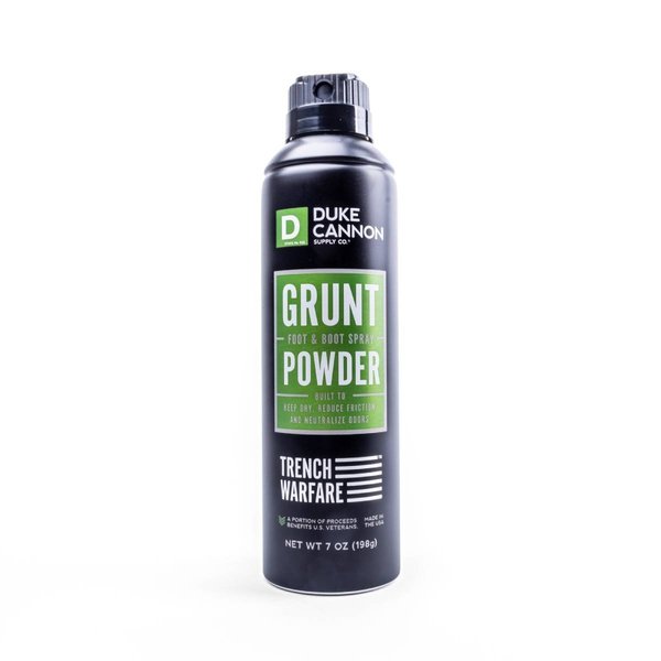 Duke Cannon Grunt Powder Foot and Boot spray SPRAYGRUNT2